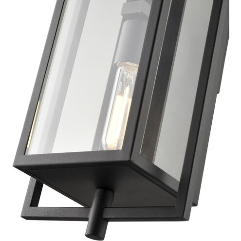 Rankin 2 Light 19.7 inch Textured Black Outdoor Wall Sconce